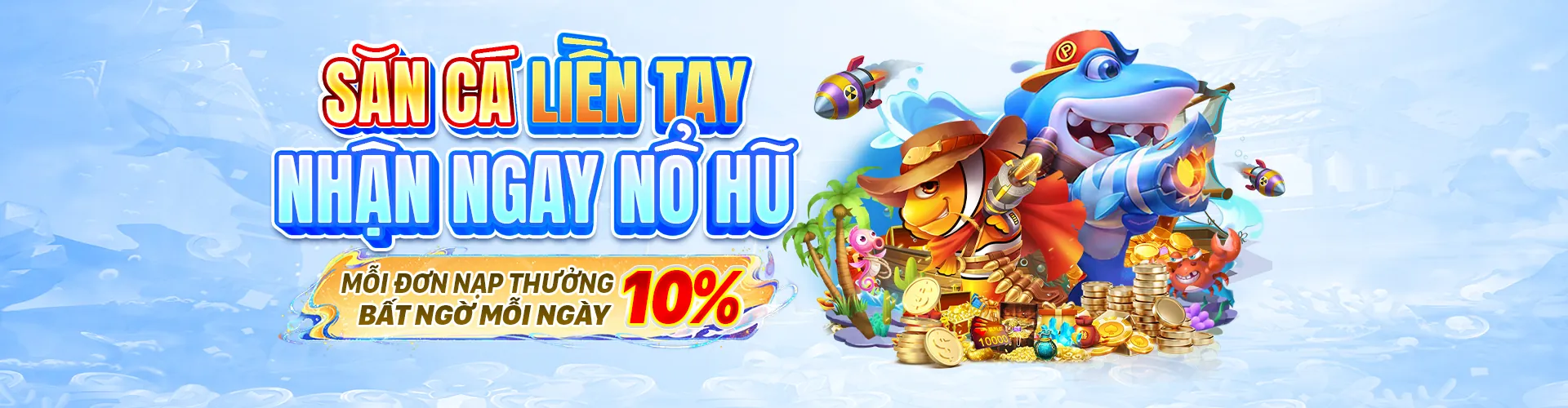 Banner ưu đãi nạp tiền lần đầu 98win5